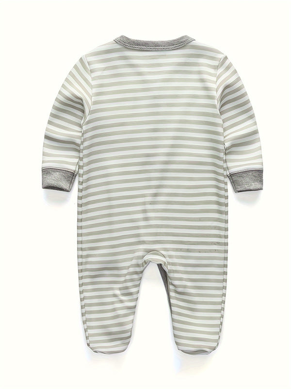 3pcs Set of Footed Onesies for Boys And Girls.