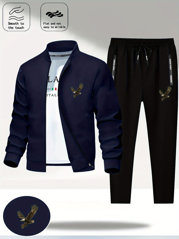 Men's Suit Spring And Autumn Easy Matching, Two-Piece.