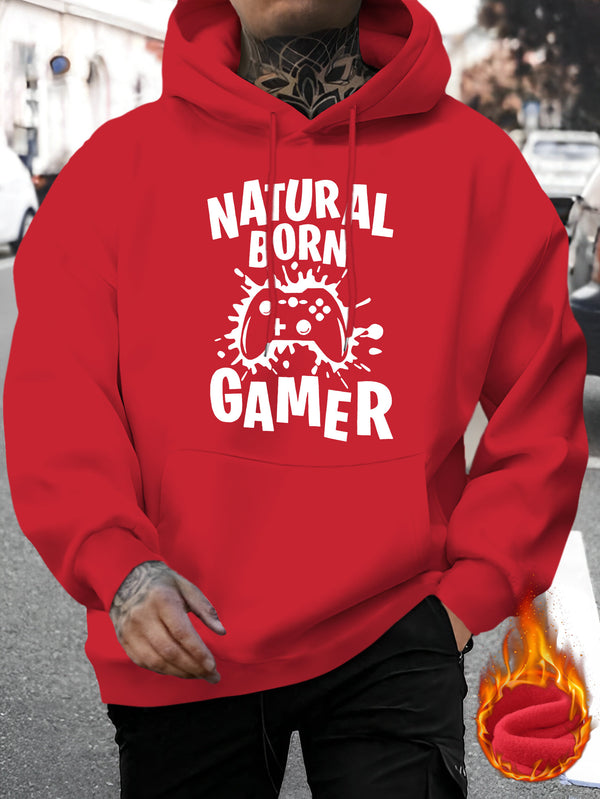 Men's New Stylish Hoodie for Gamers Featuring.