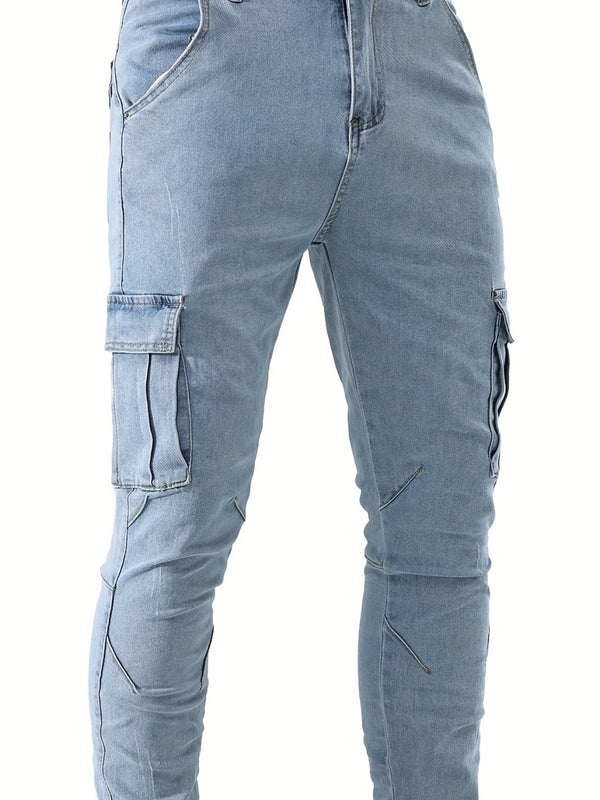 Men's Cargo Jeans.