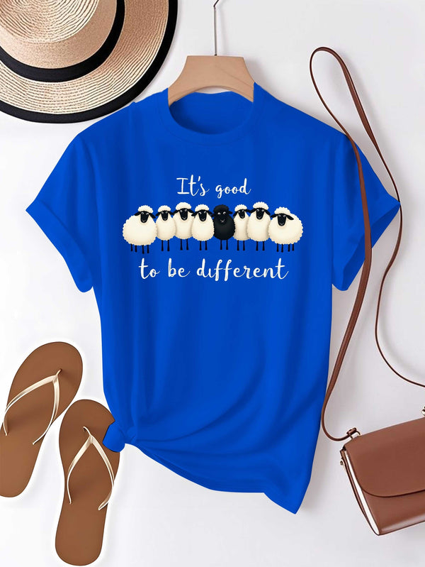 Women's Casual Short Sleeve T-Shirt.