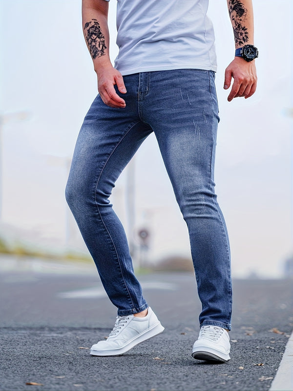 Men's Slim-Fit Skinny Jeans for Autumn And Winter.