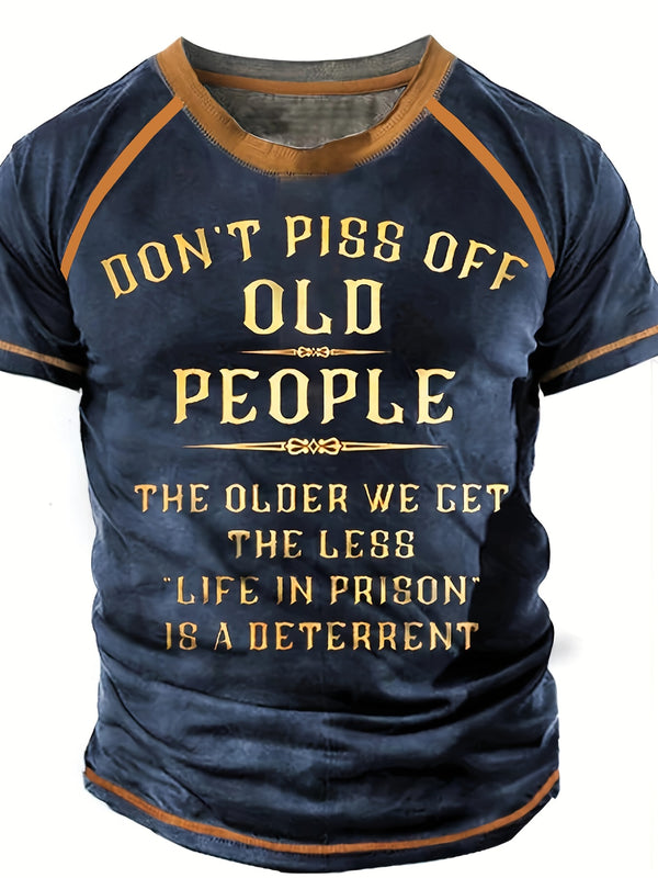 Men's T Shirt Tee Graphic Tee Funny.
