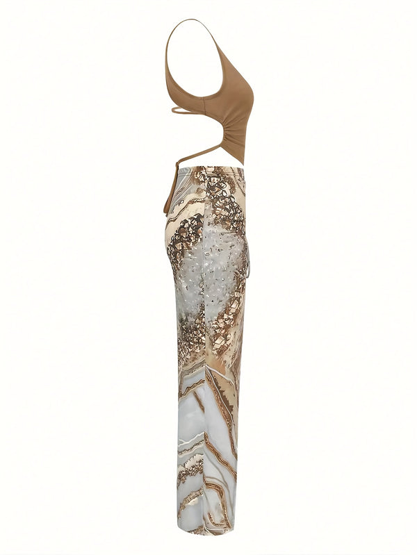 Women's 2pcs Outfit, Comfortable, Belly-Baring.