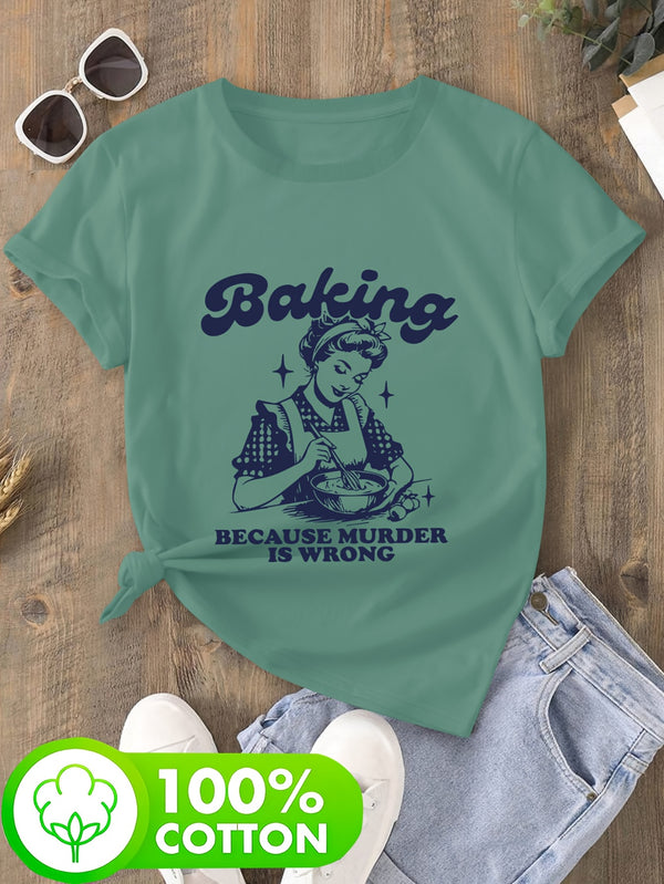 Women's Fashion Pure T-Shirt.