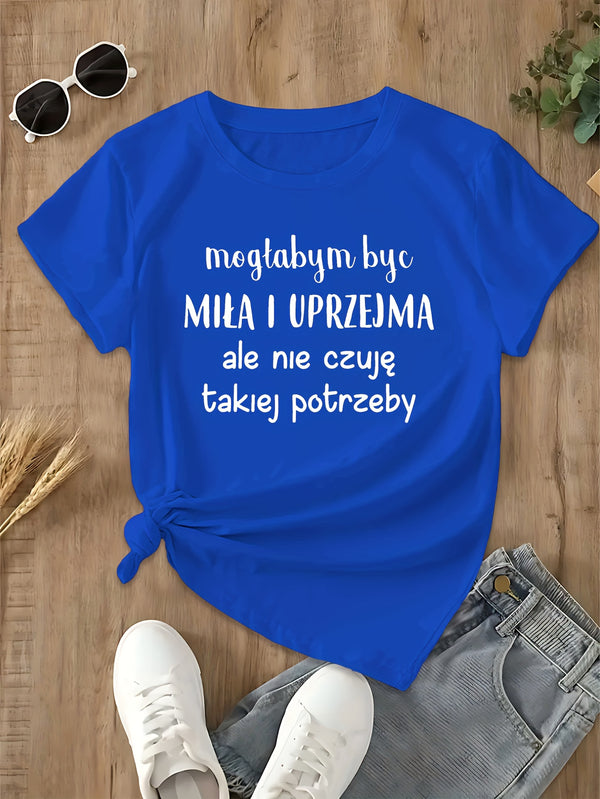 Women's T-shirt Short Sleeves.