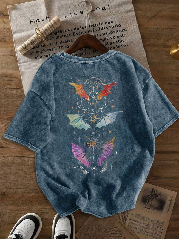 Women’s Round Neck Short Sleeve T-Shirt.