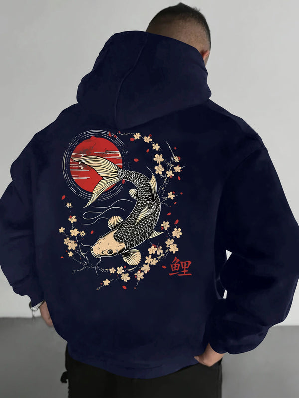 Men's Hooded Sweatshirt Fashionable.