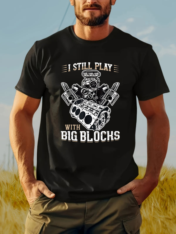 Men’s Graphic T-Shirt CottonPerfect for All Seasons