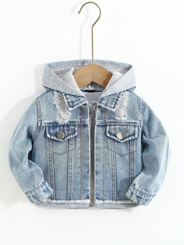 Boys and Denim 2-in-1 Style Denim Jacket.