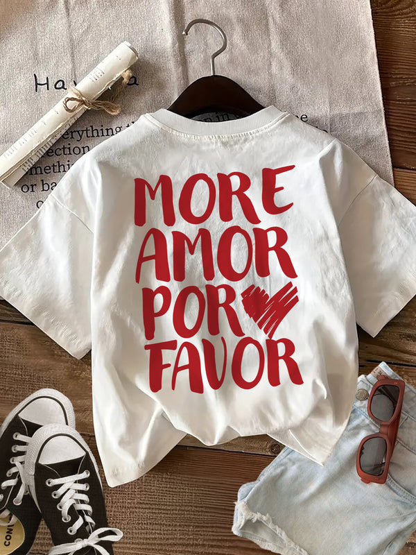 Women's Top with Double-Sided Print.