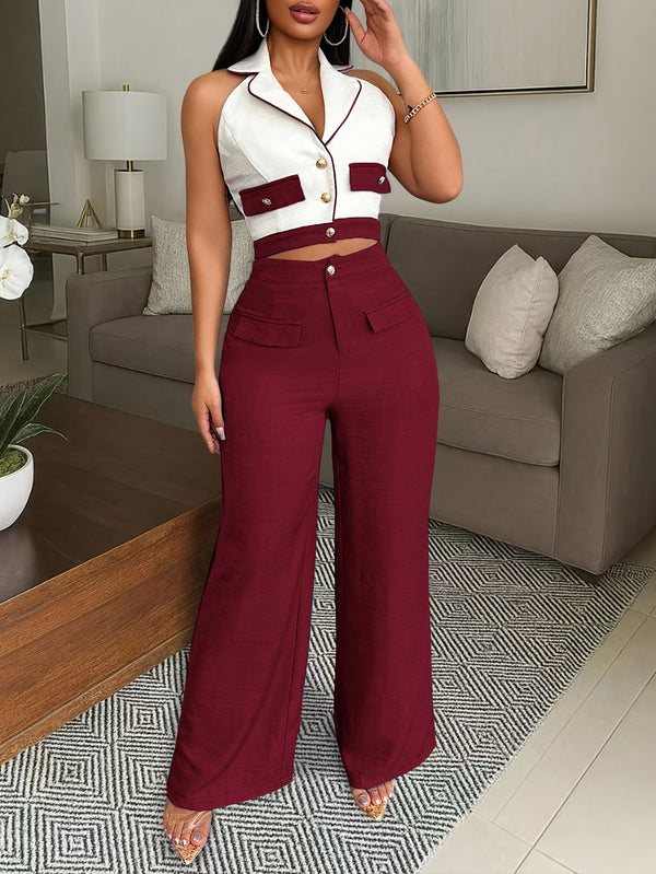 Elegant Business Casual Women's Suit.