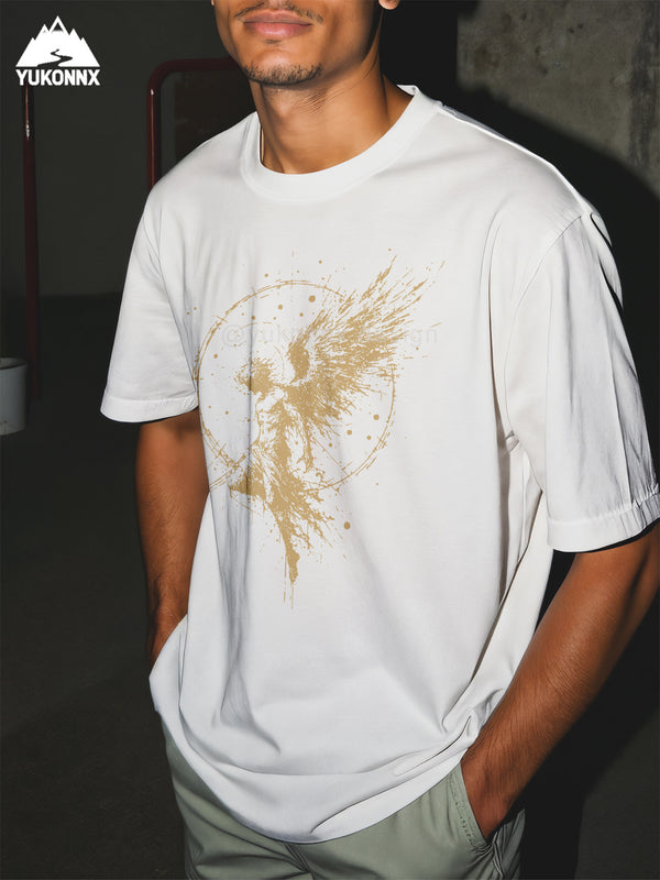 Men's Casual Crew Neck Short T-Shirt.