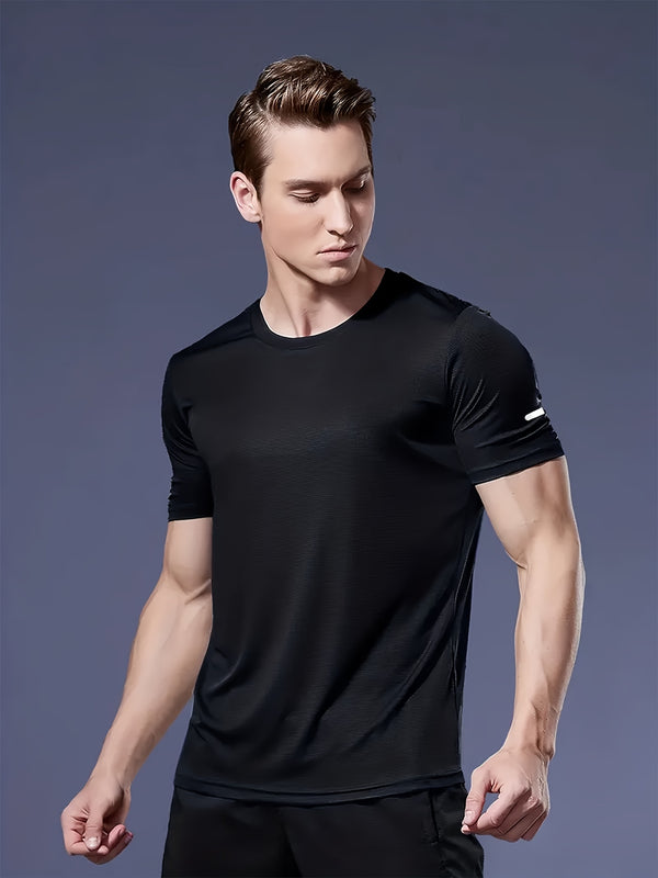 A Set of Three Print Designs for Men'S Casual Sportswear.