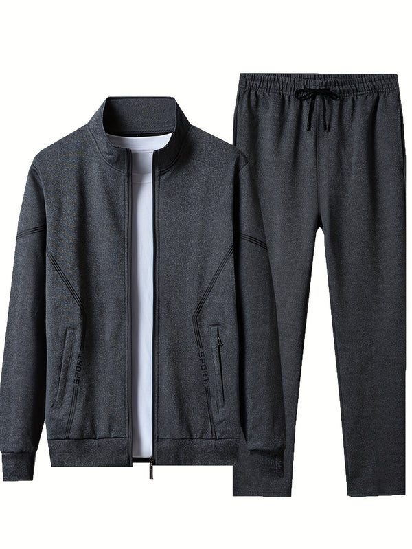 Men's Sportswear Set for Spring And Autumn Casual Outfit.
