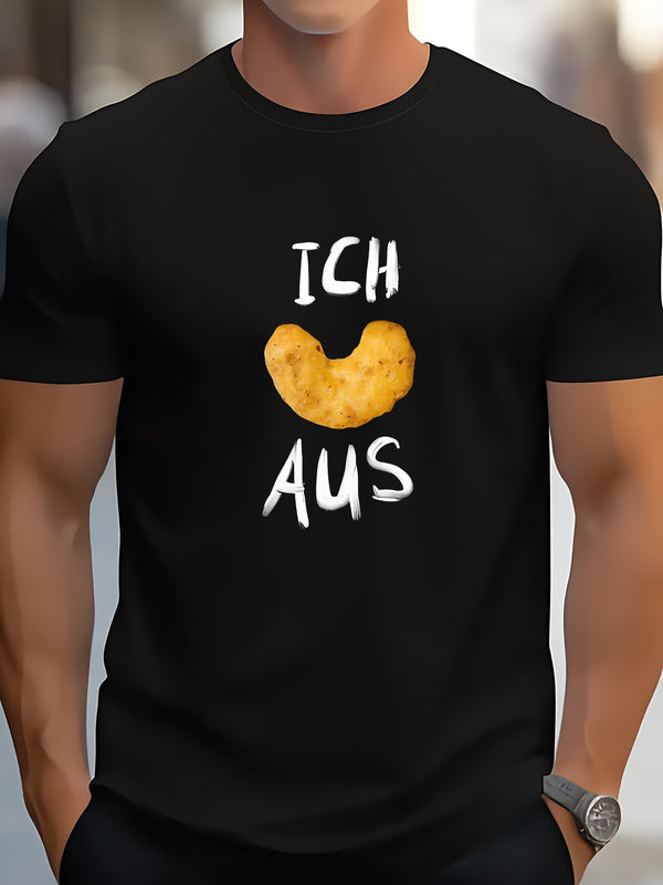 Men's & Women's Black T-Shirt.