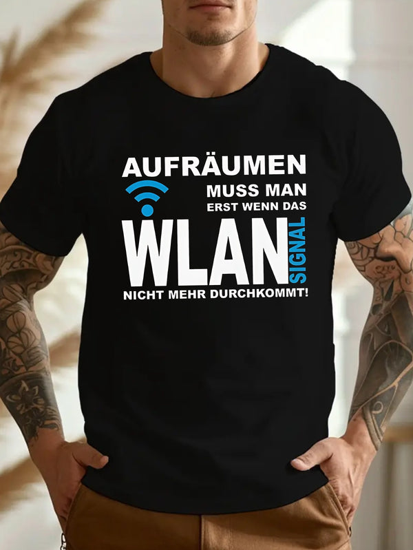 Men’s Fun German Crinkle Plus Size T-Shirt.