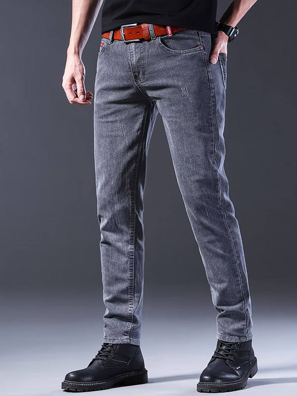 Well-Reviewed Men's Business Casual Straight-Leg Jeans.