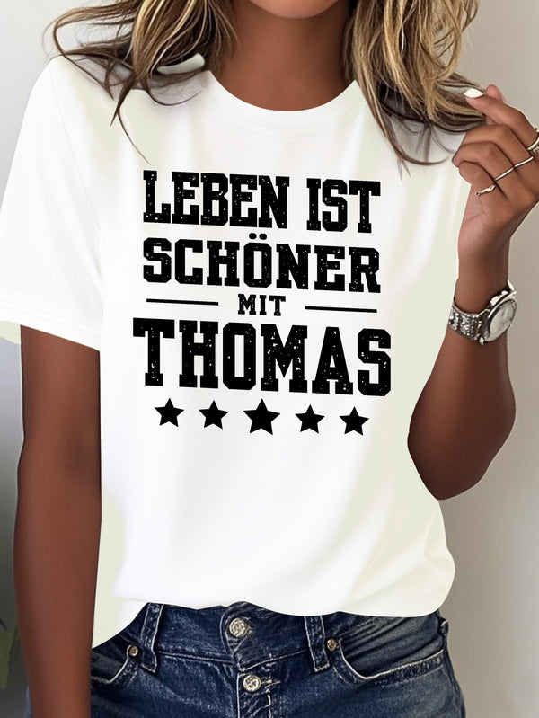 Women's Pure Comfortable T-shirt.