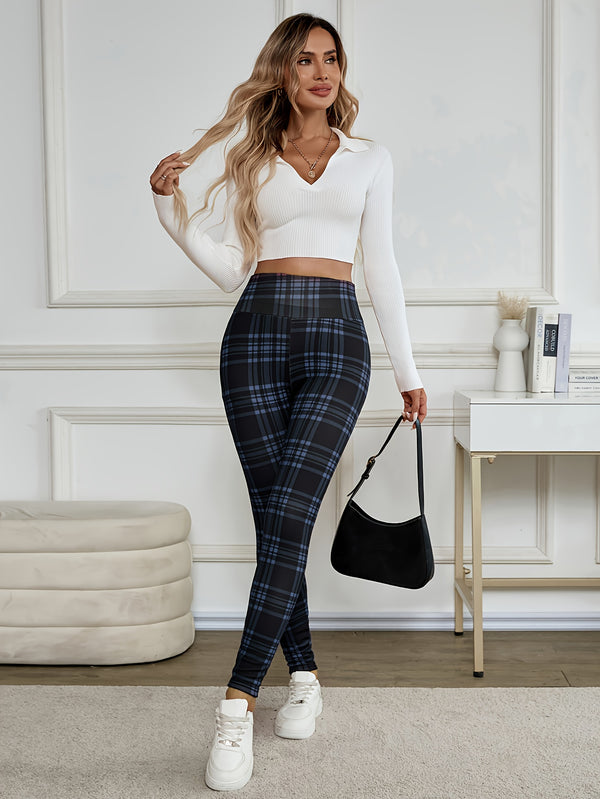 Extra Thick Printed Leggings for Women.