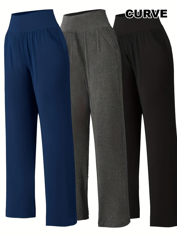 Three Pieces of Women's Fashion Pants.