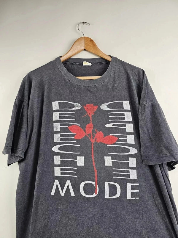 1990 Depeche Mode Violator Albums 90's Black Unisex Tshirt.