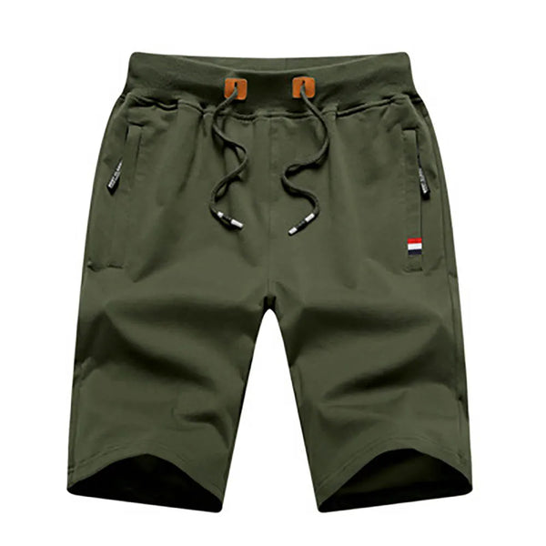 Men's Shorts Summer Breeches Cotton Casual Sweat Bermudas.