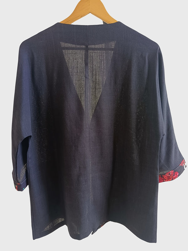 Women’s Spring And Summer Collection Vintage Style Button-Up.