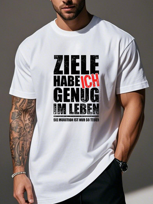 Men's T-Shirt with Funny German Humor.