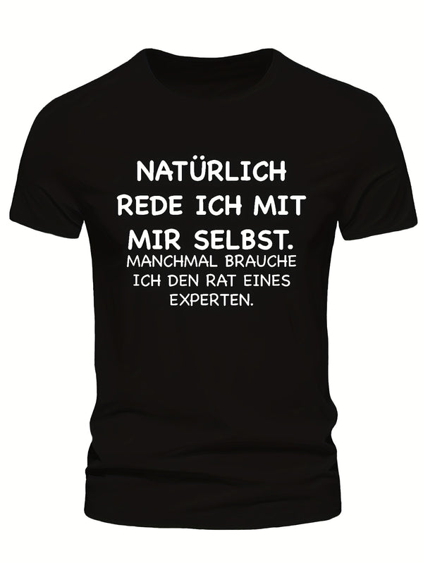 Men’s Humorous German Phrase Short Sleeve Tee.