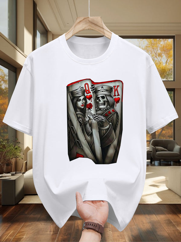 Men’s Cotton Short-Sleeve T-Shirt.