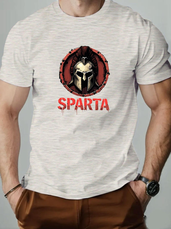 Men's Casual Crew Neck Short Sleeve T-Shirt.