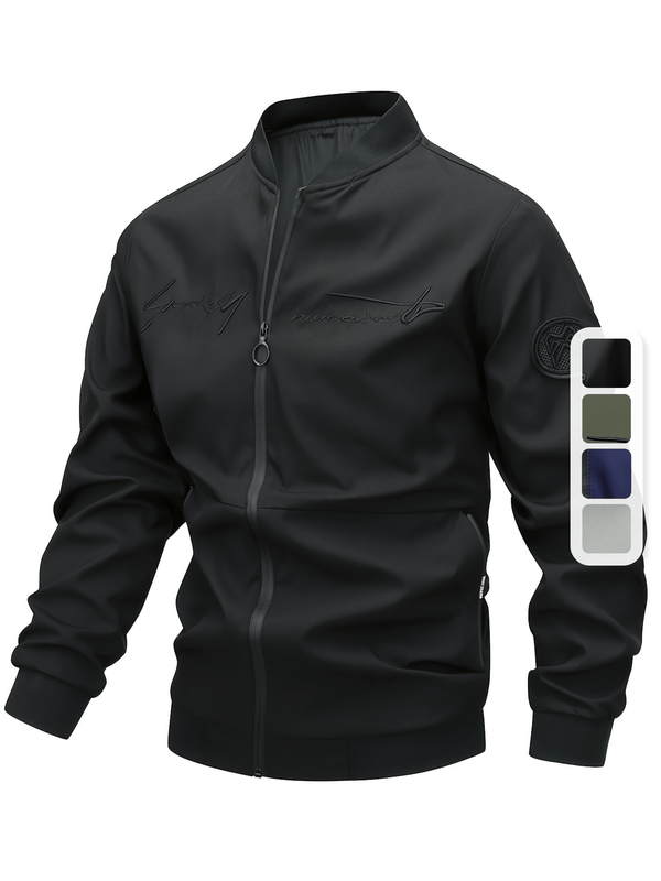 Men'S Casual Versatile Jacket for Young Adults, Stylish Baseball Coat.