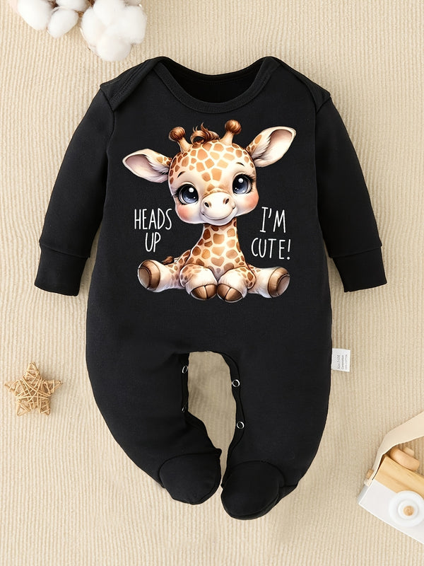 ACTFLASH Baby Newborn Bodysuit with Footed Romper Suit.