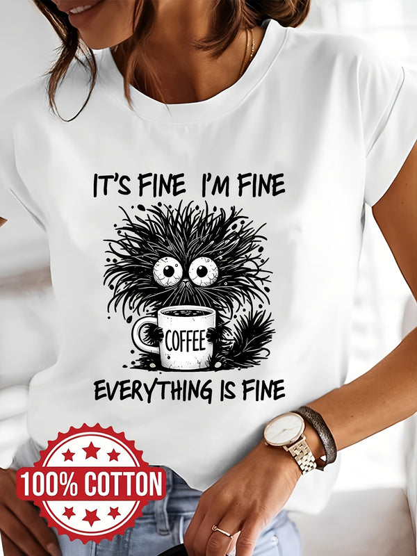 Women’s Graphic T-Shirt Short Sleeves.