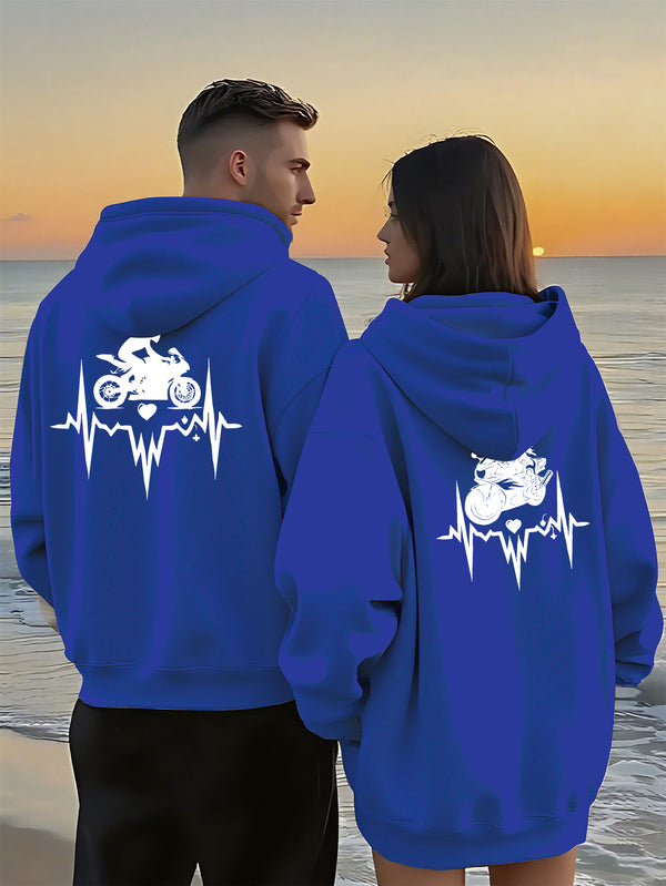 Couple Hoodies in a Casual Style.