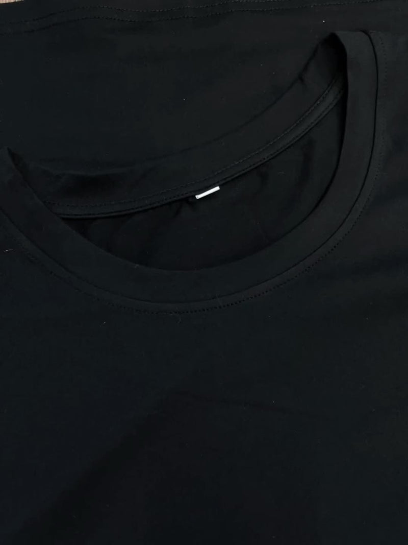 Men's Short-sleeved T-shirt Simple English.