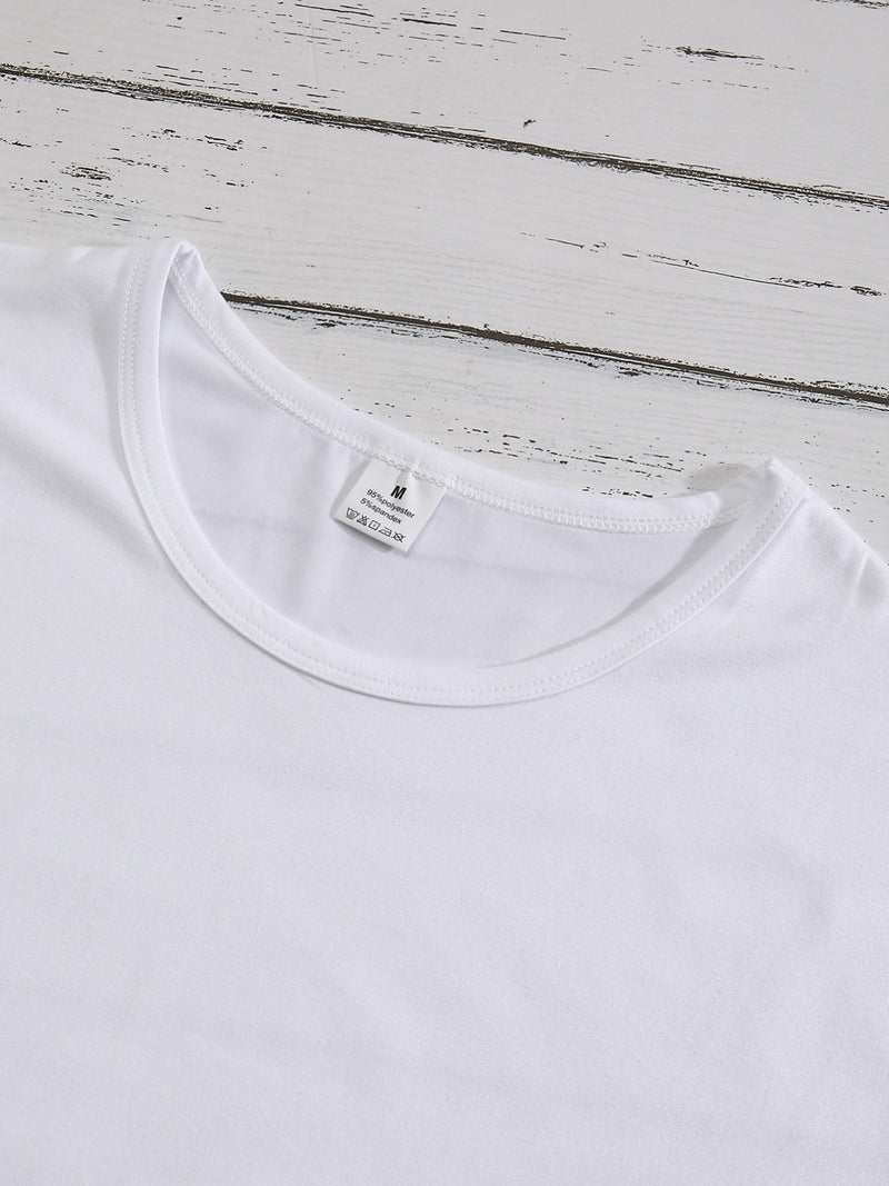 Women's Trendy Casual Sports Short-Sleeve Top And Shorts Set.