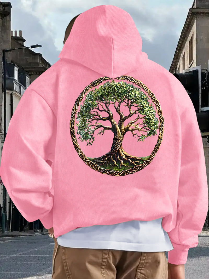 Men's Hooded Sweatshirt.