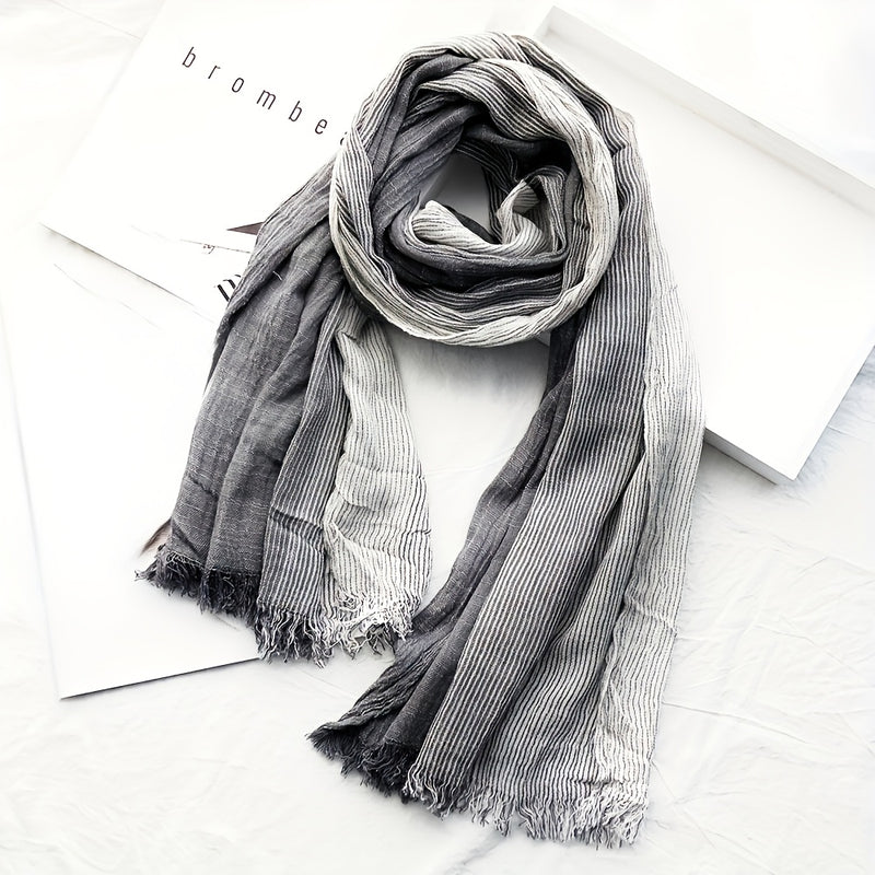 Autumn and Winter Men's Warm Scarf.