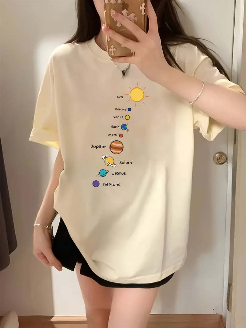 Women’s Trendy Brand Short-sleeve T-shirt.