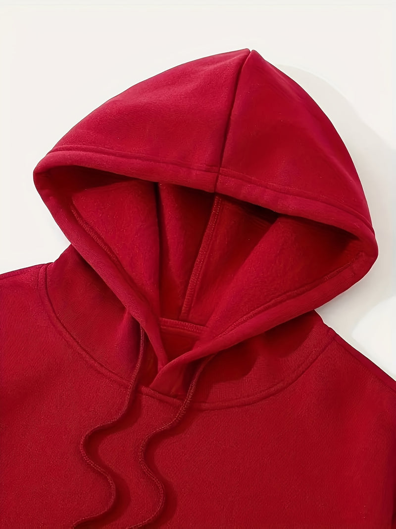 Men's Casual Pullover Hooded Sweatshirt.