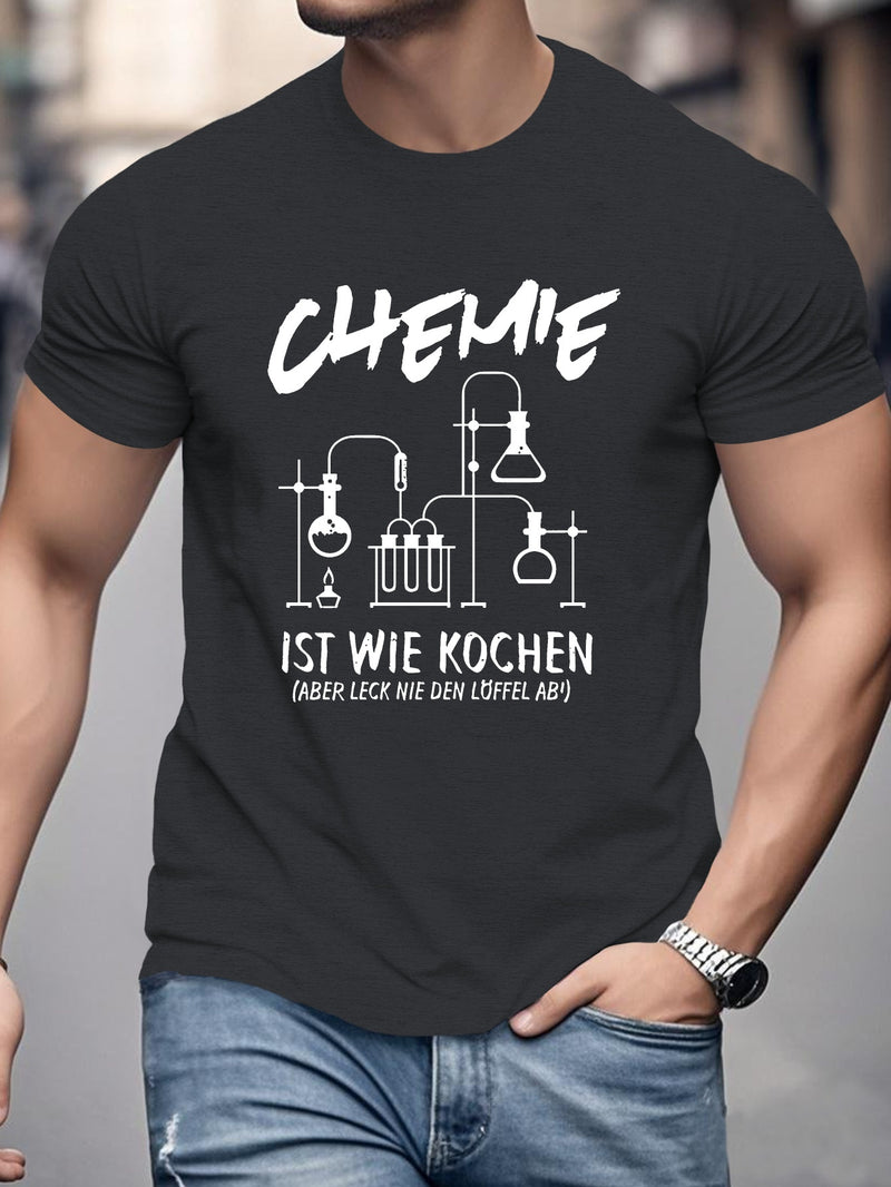 Men's Summer Short Sleeve T-Shirt.