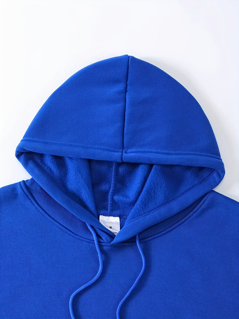 Men's Casual Polyester Hoodie.