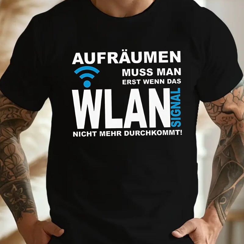 Men’s Fun German Crinkle Plus Size T-Shirt.