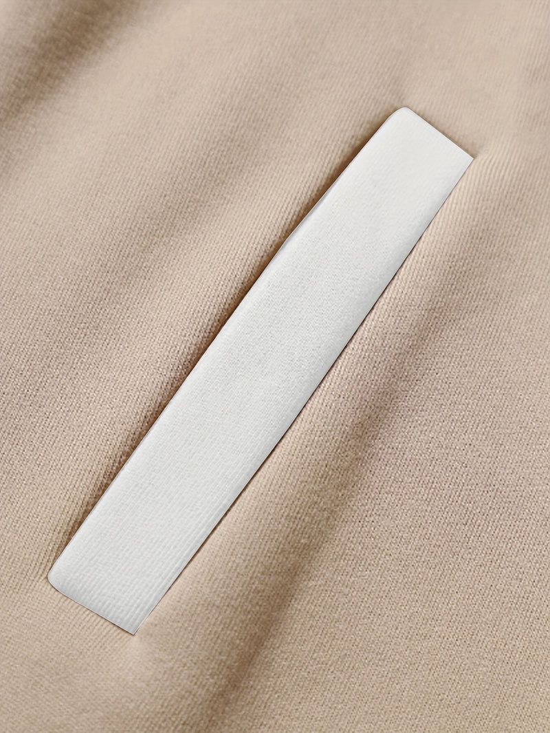 Men's 2pcs Baseball Jacket and Sweatpants Set with Overlapping.