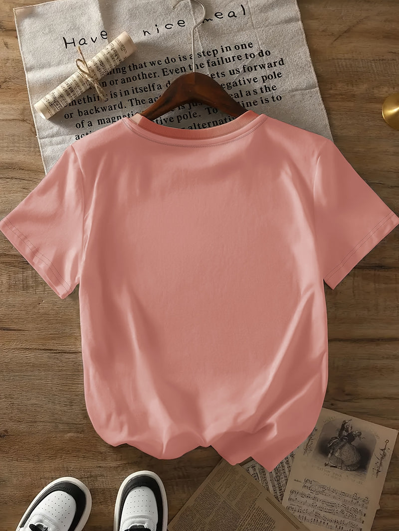 Women's Casual T-Shirt for Spring And Summer.