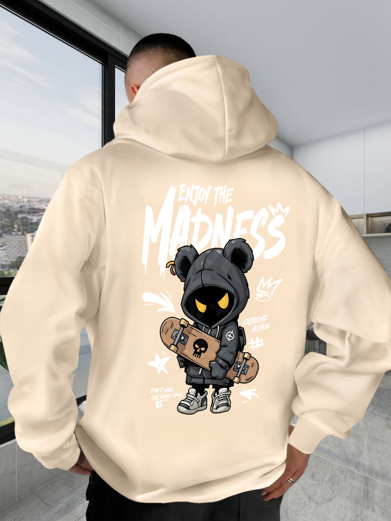 Men's Hooded Sweatshirt.