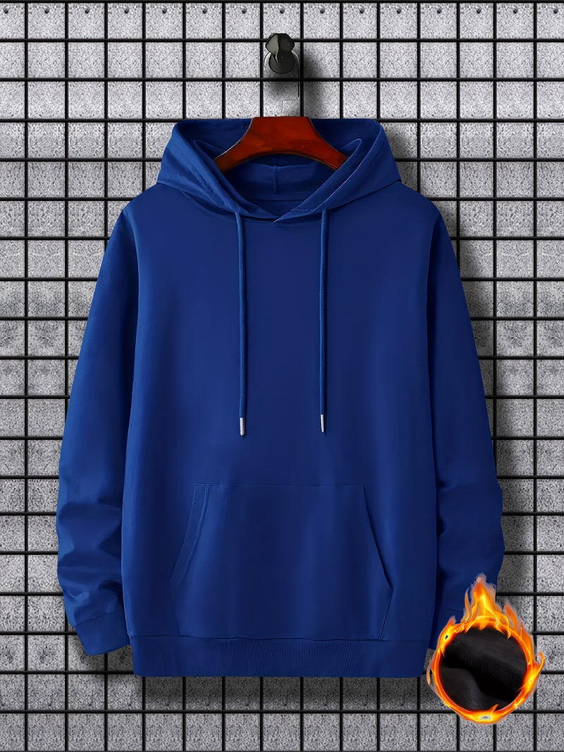 Men's Casual Pullover Hooded Sweatshirt.