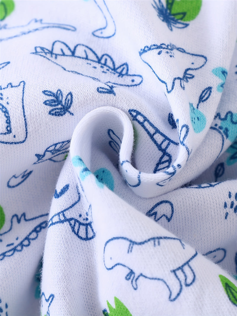 Baby Onesies for Boys, Pure Footed Bodysuits for Autumn And Winter.